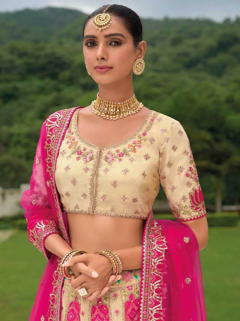 Silk Embroidered Lehenga for Elegant Traditional Wear - MYLUXURY LANE ENTERPRISE